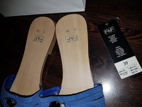 Koženné šlapky p.c. 27 eur, f&f,39