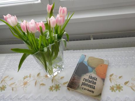 Retro kniha na štrikovanie,, 