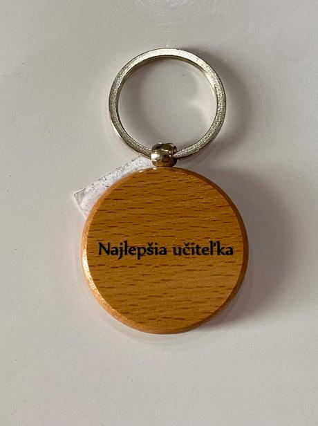 Kľúčenka- najlepšia učiteľka,