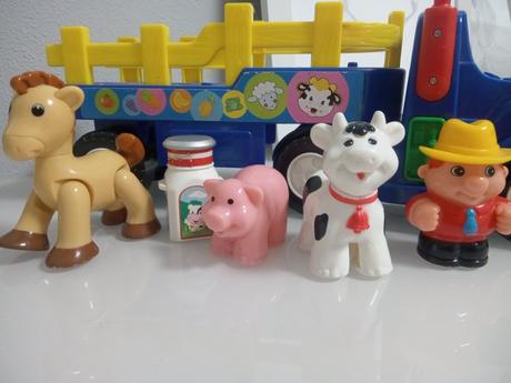 Autíčko so zvukmi piesňou old mac donald, 