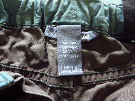 Chlapčenské trojštvrťáky - veľ. 128 - zn. hm, h&m,128