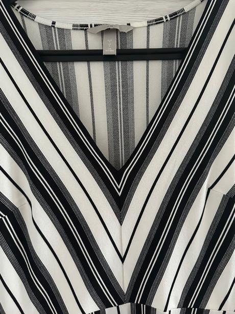 Šaty s opaskom, h&m,s