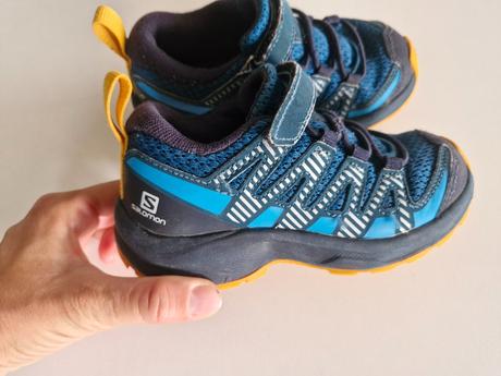 Turistické topánky, salomon,28