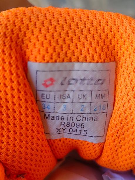 Detská tenisová obuv lotto raptor, veľ.34, lotto,34