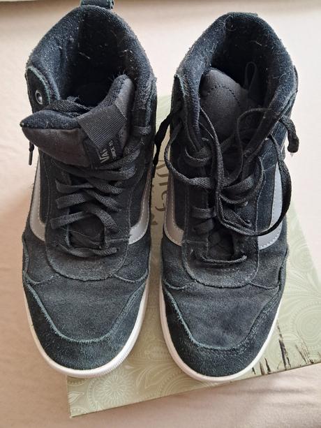 Prechodné kožené topánky, vans,42