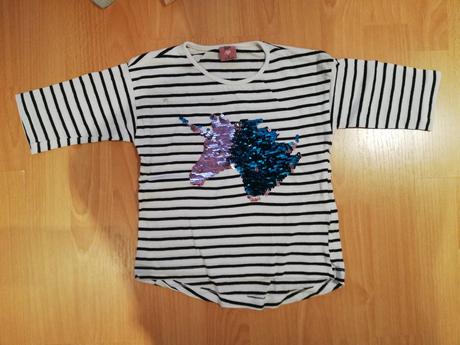 Tricko s flitrami, 98