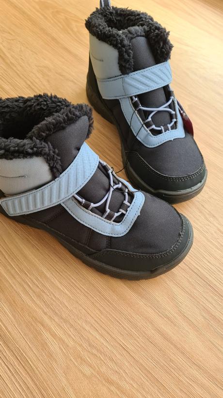 Turistické topanky na zimu, decathlon,32