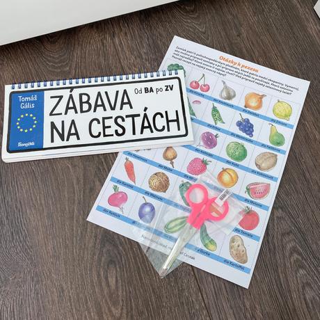 Knižka + pexeso + nožnice, 