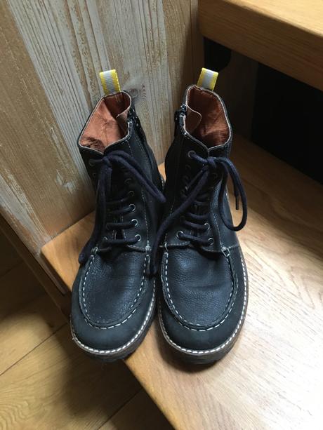 Jarné čižmy kožené, zara,33