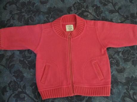 Hrubšia mikinka, h&m,74