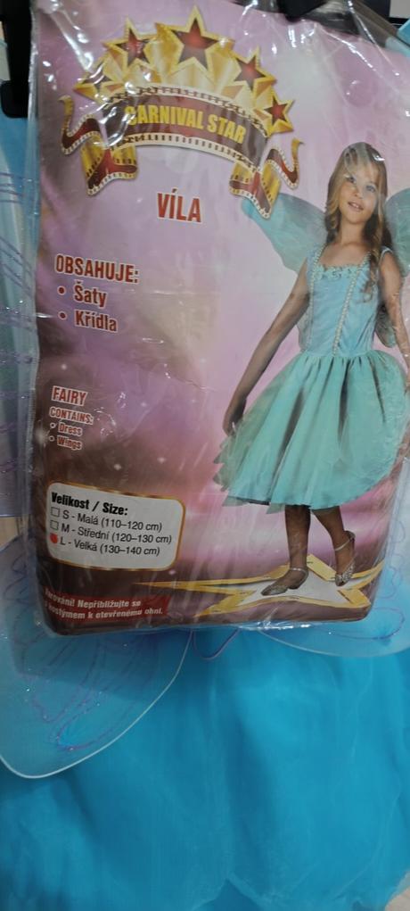 Kostým na karneval víla, 