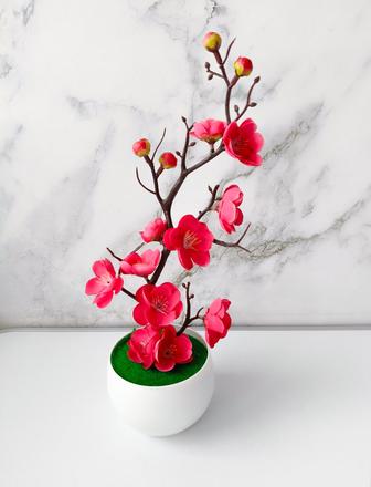 Umelá orchidea ružová kvet,
