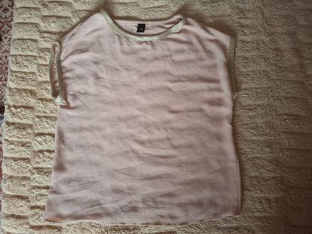 Blúzka so zlatým lemovaním, l