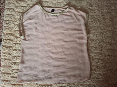 Blúzka so zlatým lemovaním, l