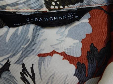 Velmi pekna bluzka, zara,40