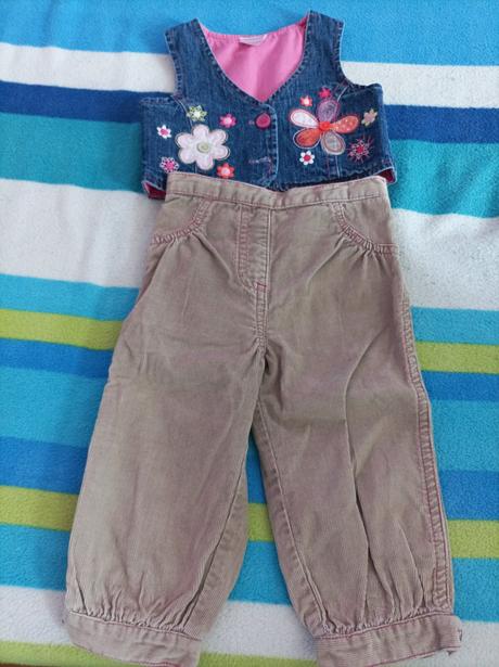 Nohavice+vesticka, cherokee,74