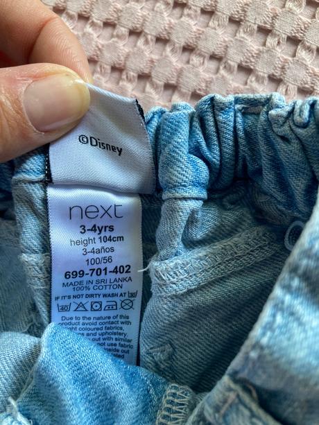 Kraťasy rifľové next, next,104