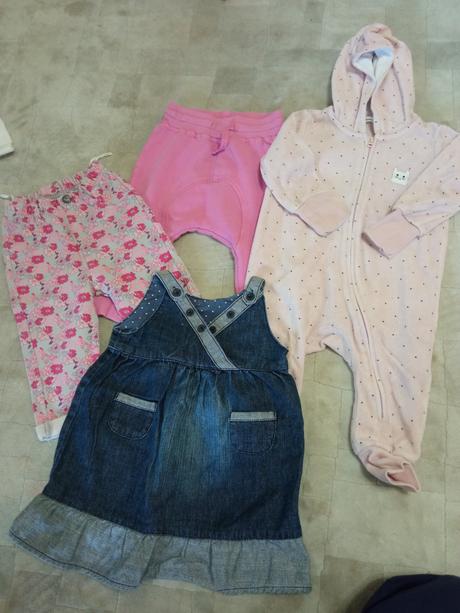 Balík nohavice, overal, šaty, 68–80