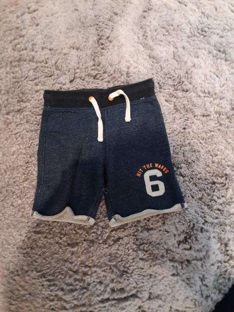 Teplákové kraťasy šortky 104/128, h&m,104