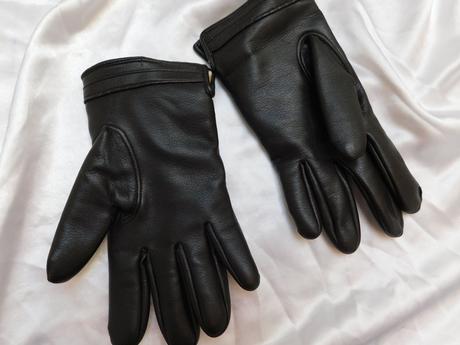 Damske koženkove rukavice, 50