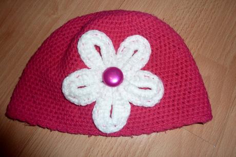 Háčkovaná čiapka, v. 4-6 rokov, 116