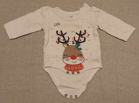 Vianočné body sobík biele 62, pepco,62