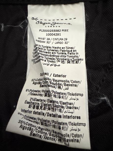 Skinny rifle, pepe jeans,38