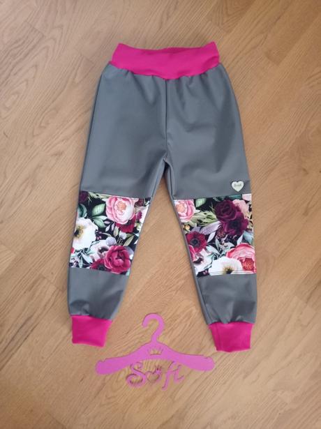 Letné softshellové nohavice f, 68 - 140