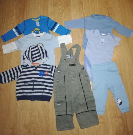 Balík oblečenia č. 3-6mesiacov, 68–80