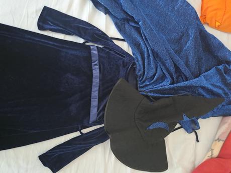 Kostym čarodejnice,hvezdarky 110/116, 