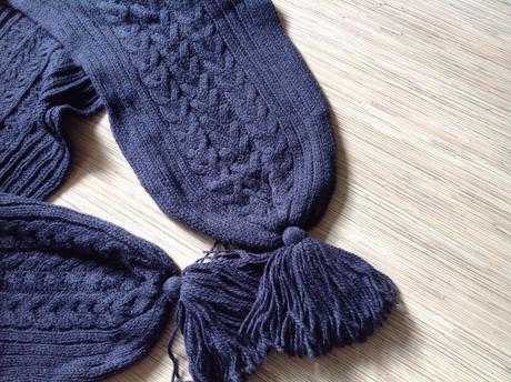 Šál s kapucňou /1de,