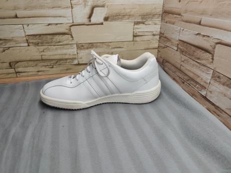 Prestige 42 - kožené biele topánky, 42