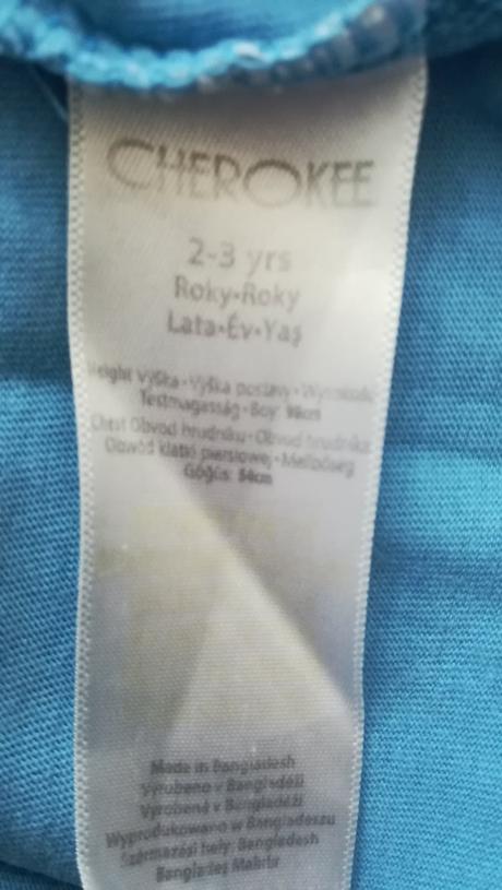 Tričko s bágrom, cherokee,98