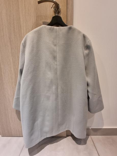 Mentolový kabát značky miss selfridge, miss selfridge,44