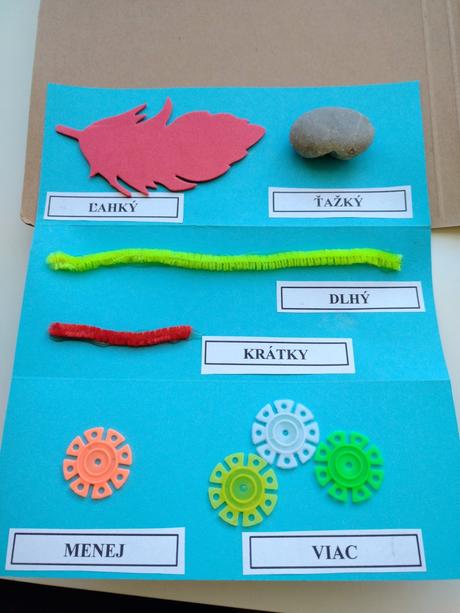Lapbook protiklady,