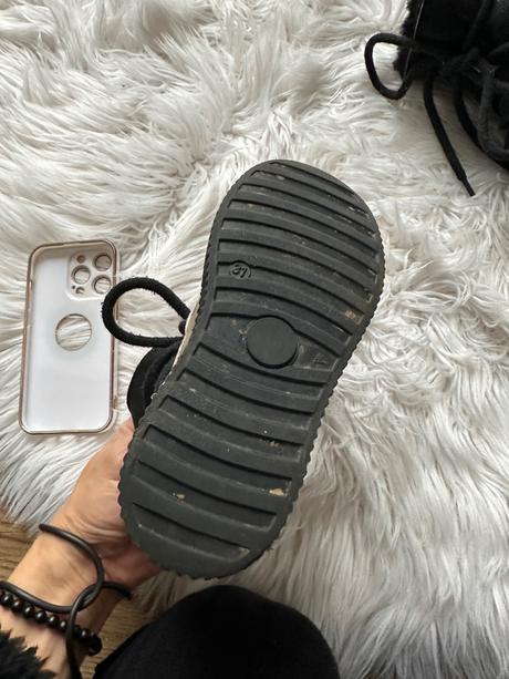 Kožené topánky s ovčím runom, bartek,31