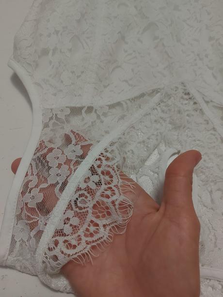 Biela čipkovaná blúzka, vero moda,xs