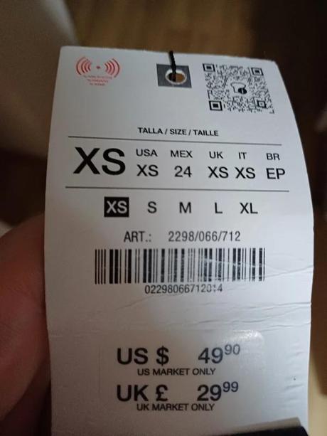 Prekrásna blúzka zara č.xs/s, zara,s