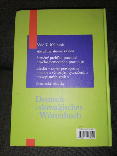 Knihy nemecko slovenský a slovensko nemecký slovní, 