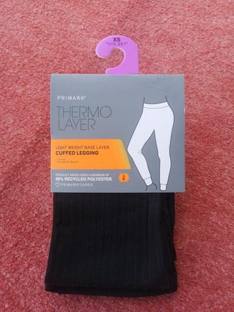 Primark dámske termo nohavice veľkosť xs, primark,xs