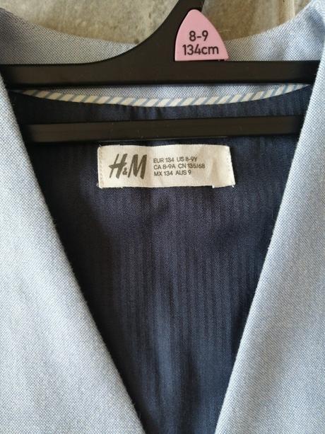 Vesta ham v 134, 8-9 r., h&m,134