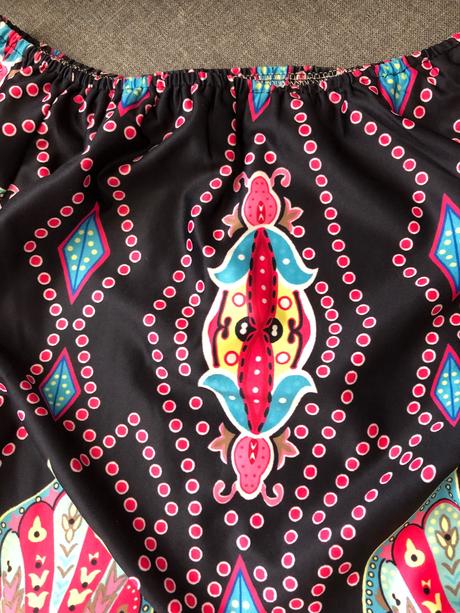 Pestrofarebná tunika, veľkosť s-m, m