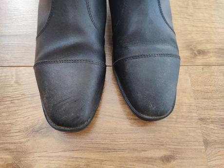 Kožené čižmy jazdecké hkm sport, hkm,39