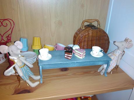 Piknikový kufrík - čajový set, 