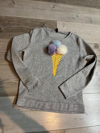 Mikina so zmrzlinou, xs