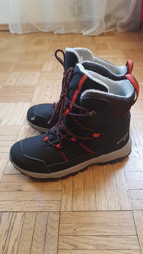 Chlapčenské zimné čižmy, quechua,36