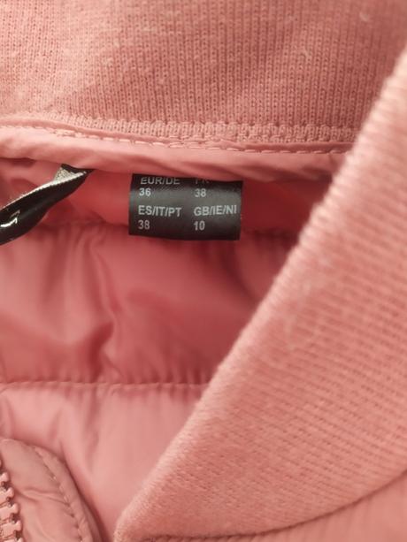 Ružová bunda esmara veľkosť 36, esmara,36