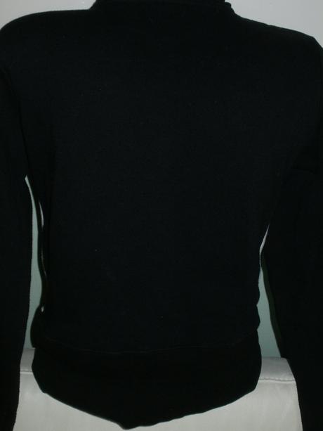 Čierna mikina american retro, 170