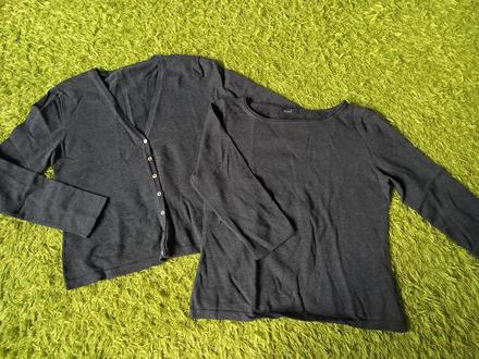 Dámsky úpletový twinset, m