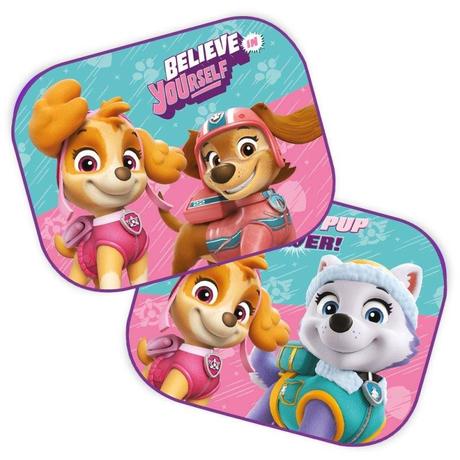 Slnečná clona paw patrol girl 2 ks,